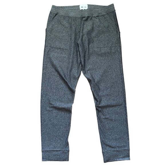 Adidas X Reigning Champ Joggers in Grey Marl Mens Sz XL Fit 34x32 Elastic Waist